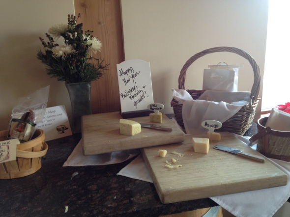 Complimentary Cheese Station